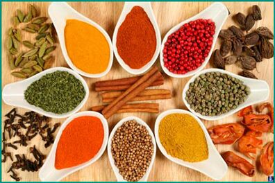 Spices to increase efficiency