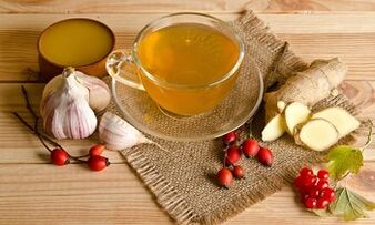 Ginger drinks to increase efficiency