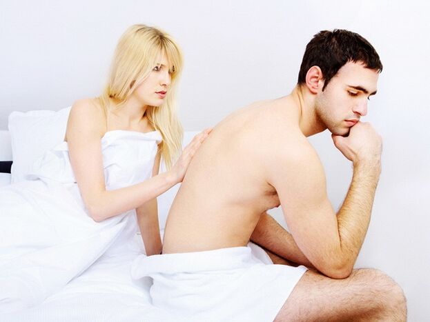 problems with the potential of men in bed