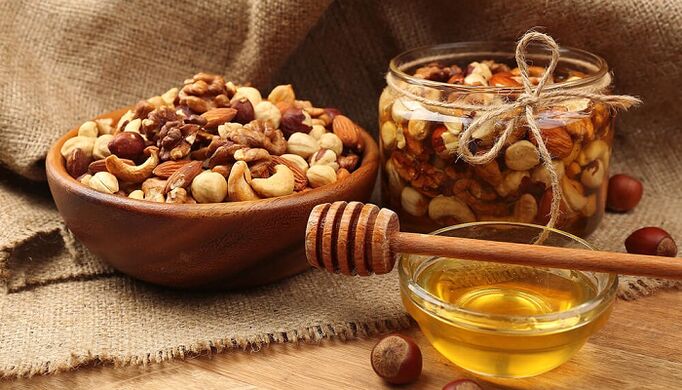 nuts and honey to increase potency after 40