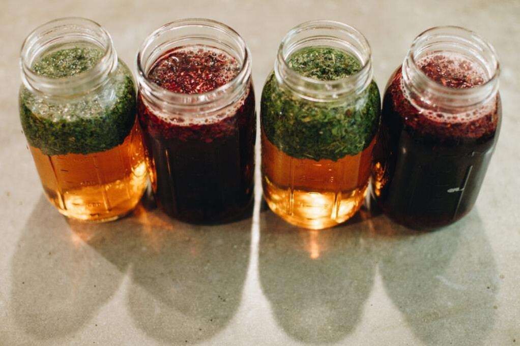 tinctures with herbs to increase potency