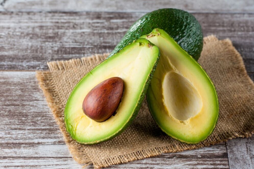 Avocado is part of a salad that strengthens male potency